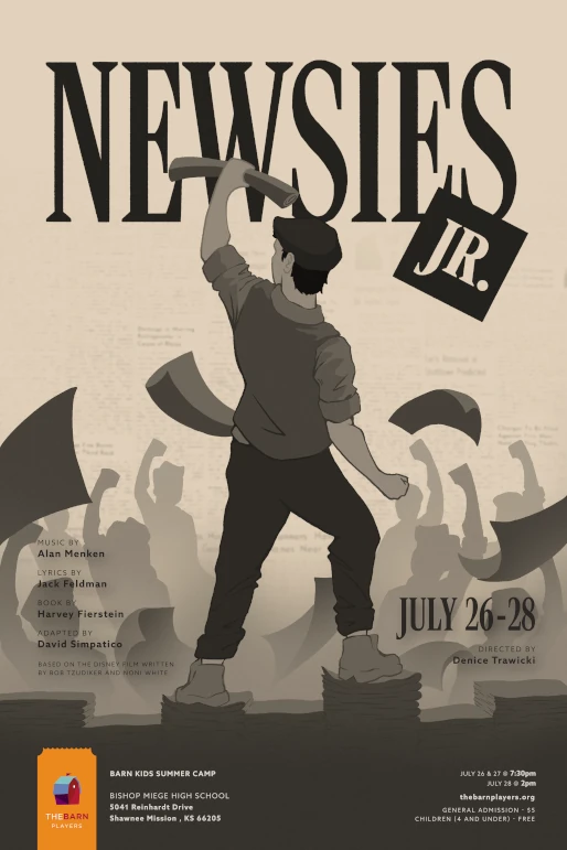 Barn KIDS: Newsies JR